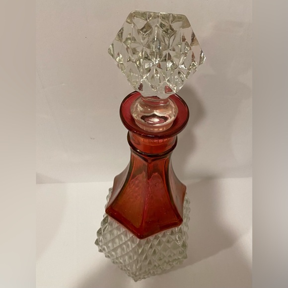 Vintage Indiana Glass Ruby Red Decanter - Picture 2 of 6